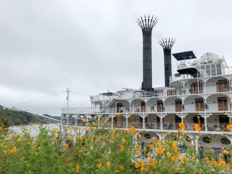 HSU Mississippi Cruise white boat